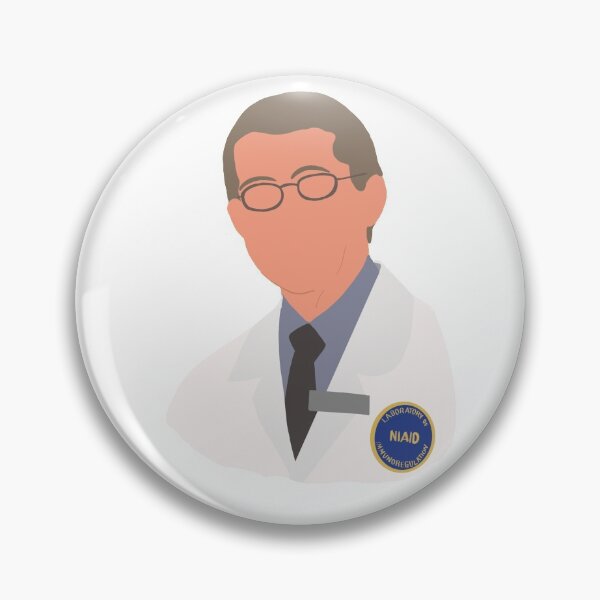 Item preview, Dr. Fauci Portrait designed and sold by GrellenDraws.