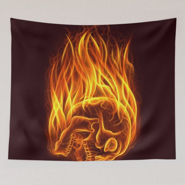 Item preview, Fire Rider Skull designed and sold by M-Carylon.