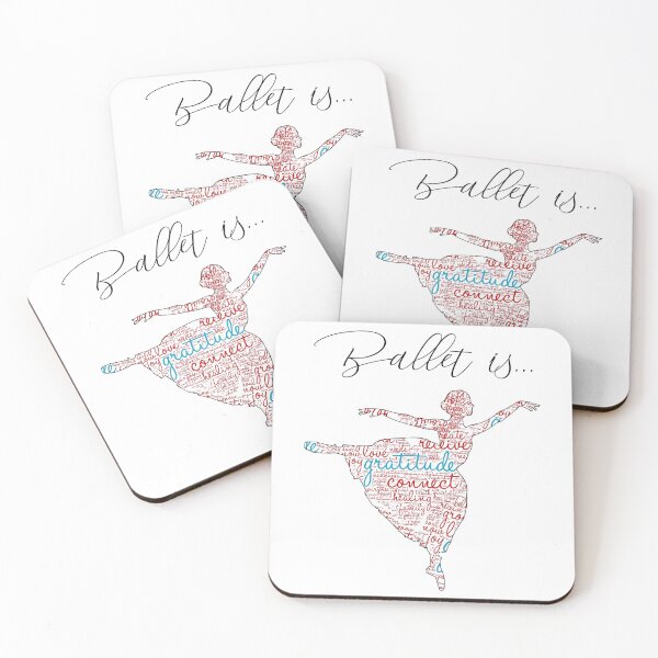 Item preview, ballet is love, ballet is happiness, ballet is positivity, ballet is practice designed and sold by PRINTED ..