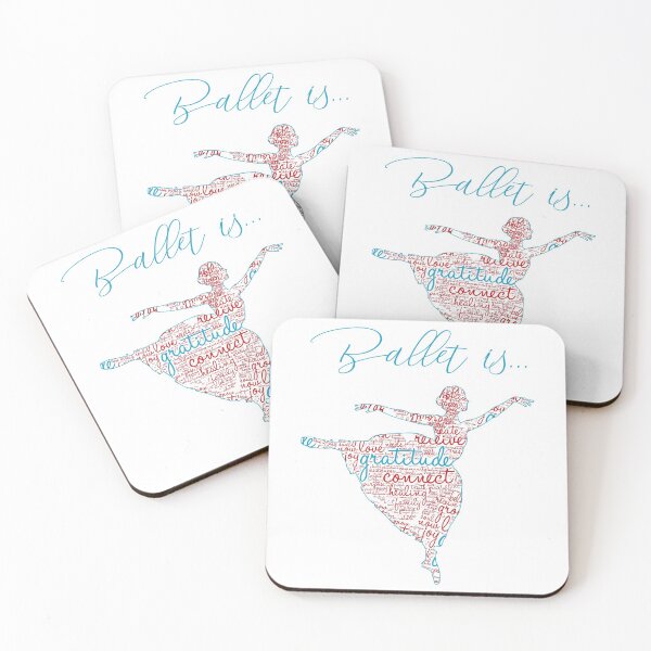 Item preview, ballet is love, ballet is happiness, ballet is positivity, ballet is practice designed and sold by PRINTED ..