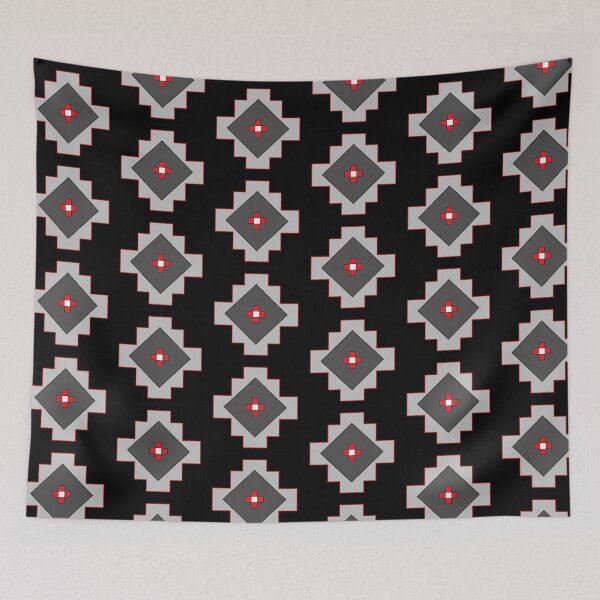 Item preview, Nez Perce Tribe Pattern Gray  designed and sold by Lawrence  Knutsson.
