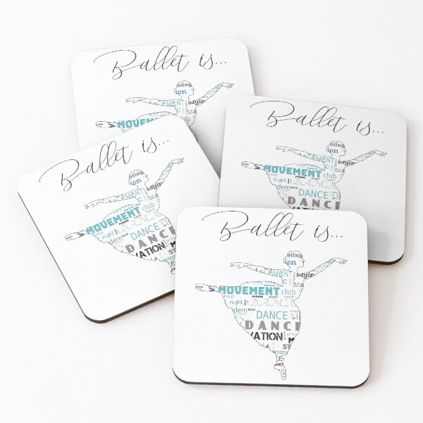 Item preview, ballet is love, ballet is happiness, ballet is positivity, ballet is practice designed and sold by PRINTED ..