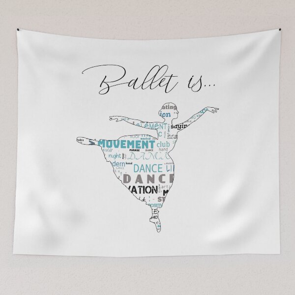 Item preview, ballet is love, ballet is happiness, ballet is positivity, ballet is practice designed and sold by PRINTED ..