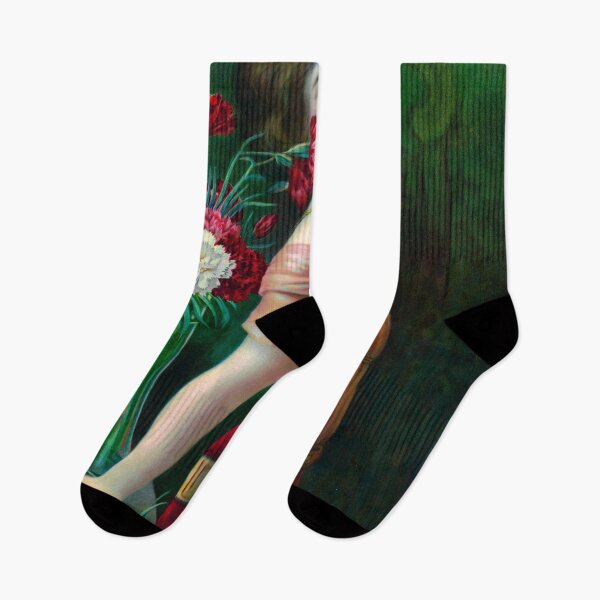 Item preview, Woman Received Roses designed and sold by billduncan.