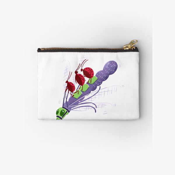 Item preview, Ladybugs riding a dragonfly designed and sold by jasmineberry.