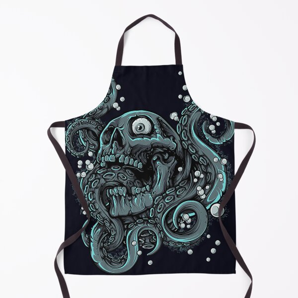 Item preview, Octopus King Skull designed and sold by M-Carylon.