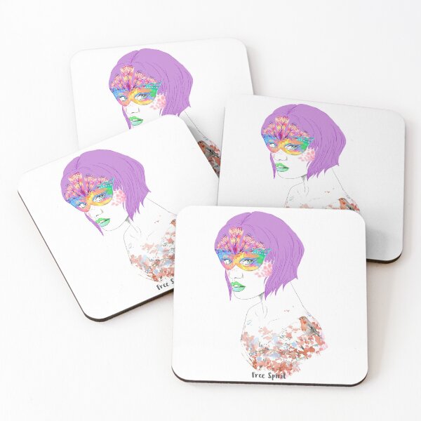 Item preview, Girl Power l GRL PWR l Powerful Woman l Young Lady l  Free Spirit l Carnival Mask designed and sold by T1337.