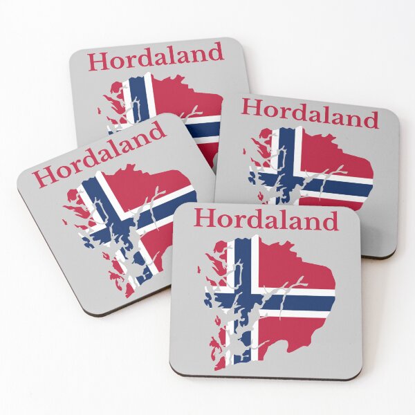 Item preview, Hordaland County Map, Norwegian County, Norway. designed and sold by marosharaf.