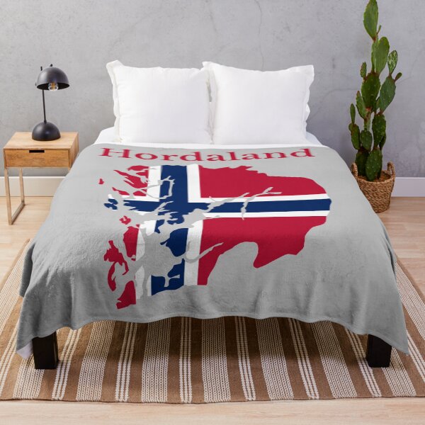 Item preview, Hordaland County Map, Norwegian County, Norway. designed and sold by marosharaf.