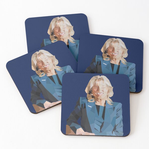 Item preview, Doctor Jill Biden Polygon Art Portrait designed and sold by twicetrader.