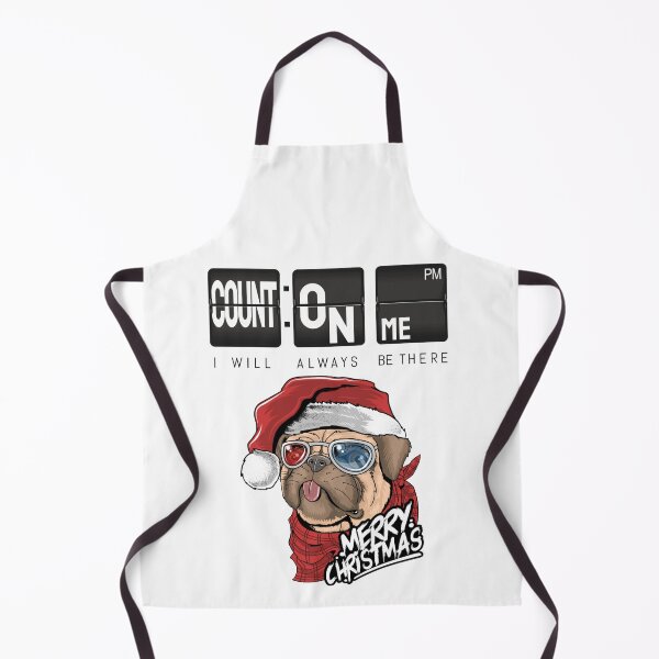 Item preview, Count On Me I Will Always Be There Pug Dog Christmas Style designed and sold by darknessjeff86.