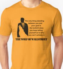Leonardo Di Caprio - The wolf of Wallstreet Unisex T-Shirt