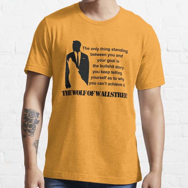 Leonardo Di Caprio - The wolf of Wallstreet Essential T-Shirt
