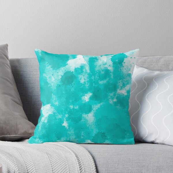 Aperçu de l'œuvre Tie Dye Bleu Vert Splatter créée et vendue par Element85.