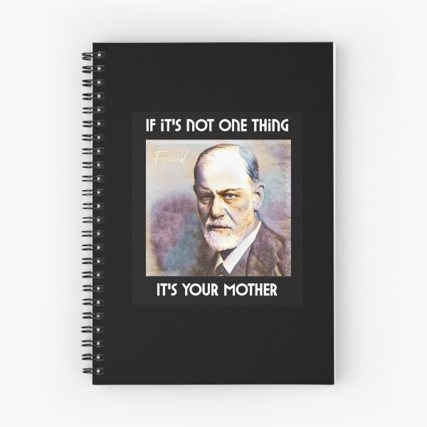 Item preview, Humor de Freud, si no es una cosa es tu madre, humor sarcástico, humor terapéutico designed and sold by The Snarky Psychologist.
