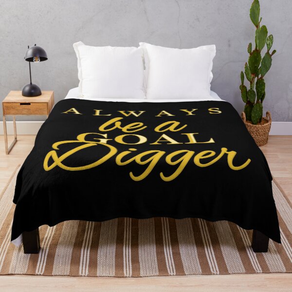 Item preview, Always Be A Goal Digger Funny Motivational design designed and sold by jakehughes2015.