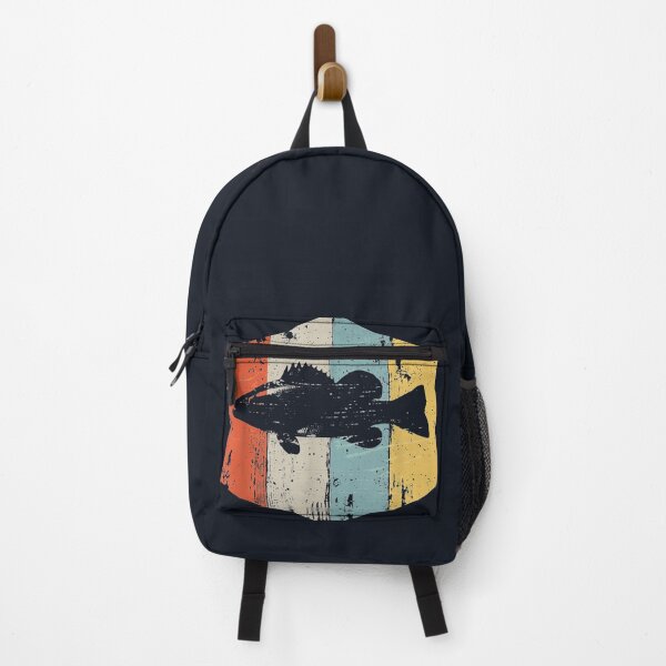 Item preview, Bass fishing vintage retro style designed and sold by linhkaphung.