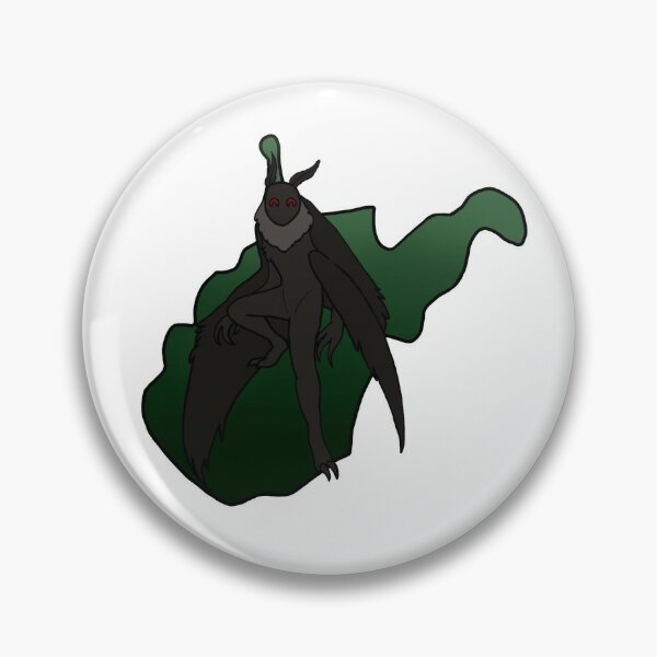 Jersey Devil Picnic Enamel Pin – Bright Bat Design