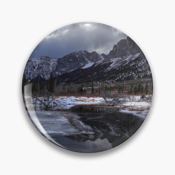 Item preview, Warm stream under Yamnuska designed and sold by zumi.