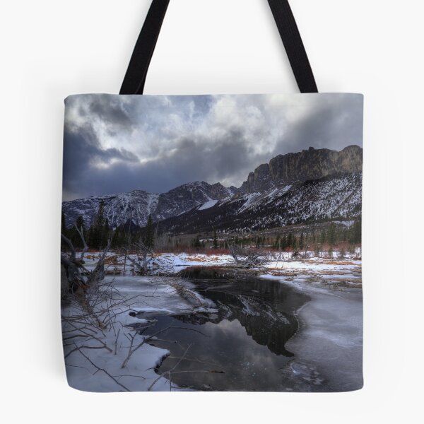 Item preview, Warm stream under Yamnuska designed and sold by zumi.