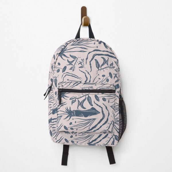 Item preview, Underwater Animal Kingdom Pattern- Squid designed and sold by PosterpartyCo.