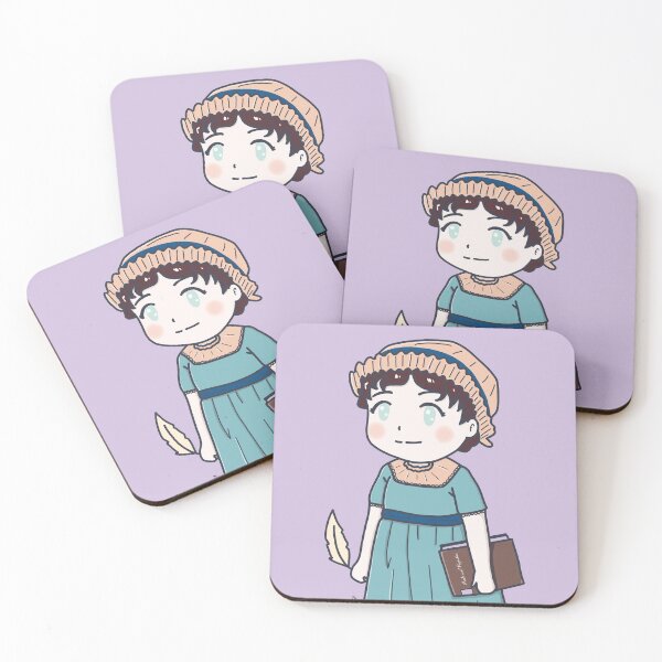 Item preview, Cute Historical Characters - Jane Austen designed and sold by MariOyama.