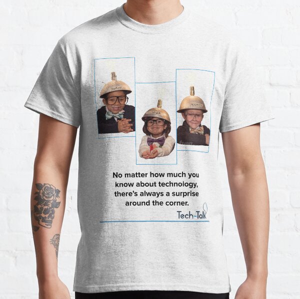 Tech-Talk kids and Text Classic T-Shirt