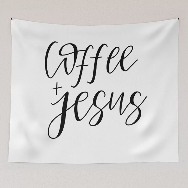 Item preview, coffee and jesus designed and sold by caseyjasper.
