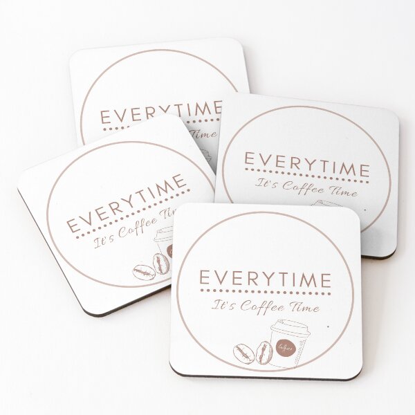Item preview, Everytime it's coffe time designed and sold by SpongyDesings.