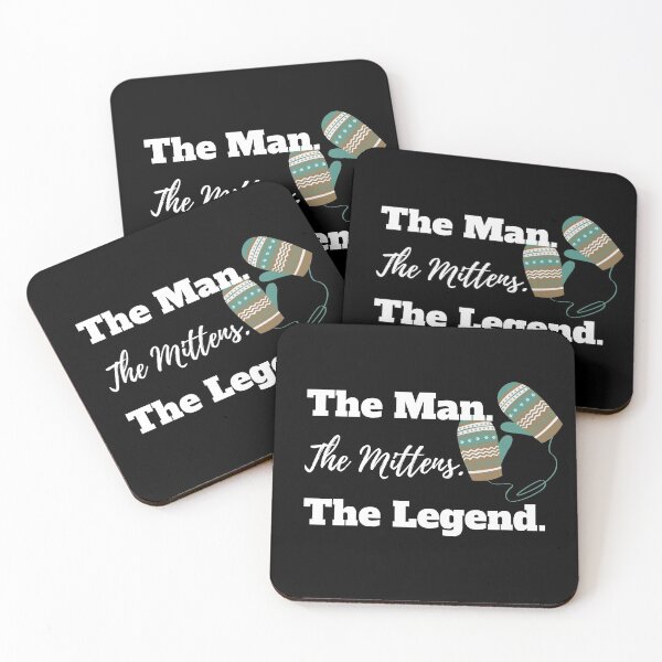 Item preview, The Man The Mittens The Legend Funny Inauguration Meme designed and sold by TeesForNerds.