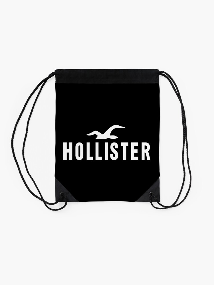 hollister drawstring bag