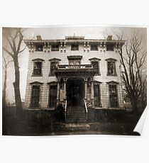 Spooky Mansion Poster