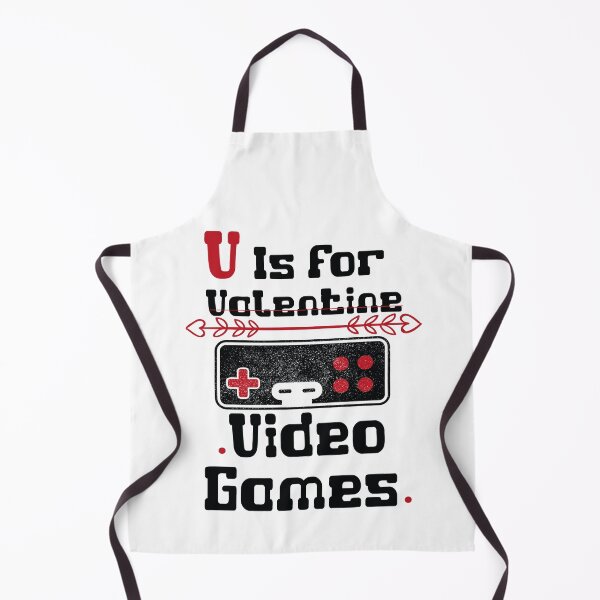 Item preview, v is for video games funny valentines day gamer boy men,gaming lover designed and sold by VAN-DESIGN.