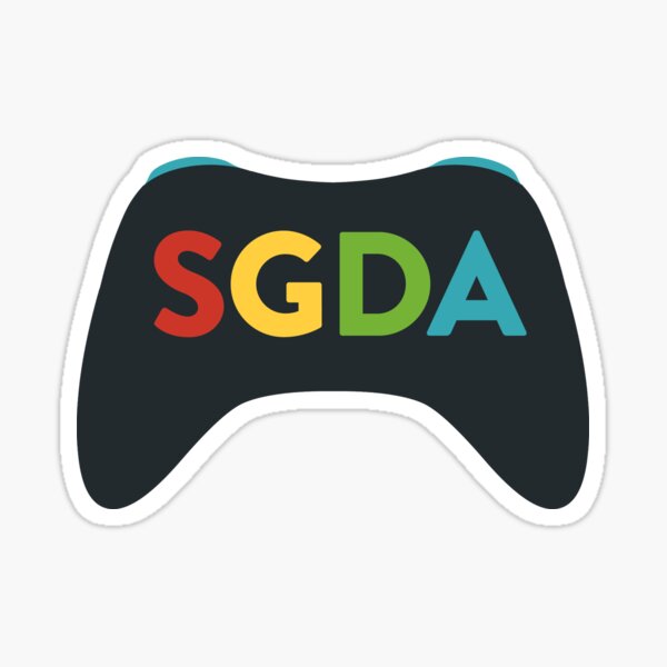 SGDA Controller Logo Sticker