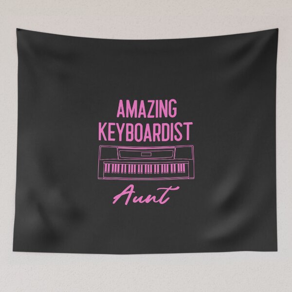 Item preview, Amazing Keyboardist Aunt Band Gift designed and sold by EricJP.