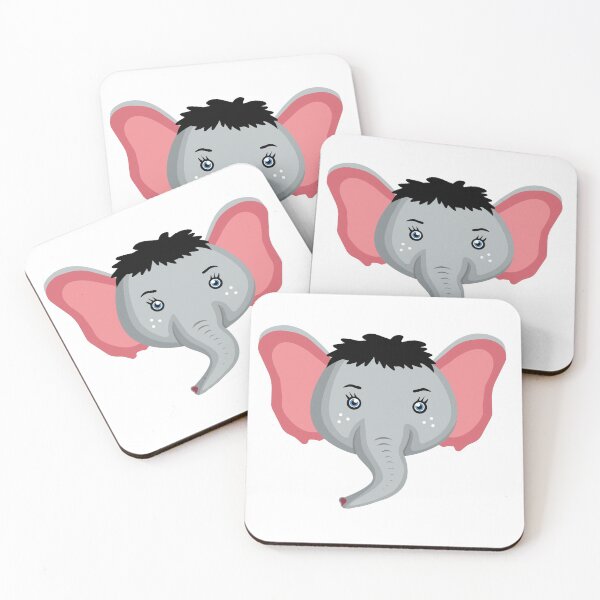 Item preview, Cute Illustrated Elephant designed and sold by JienChan26.