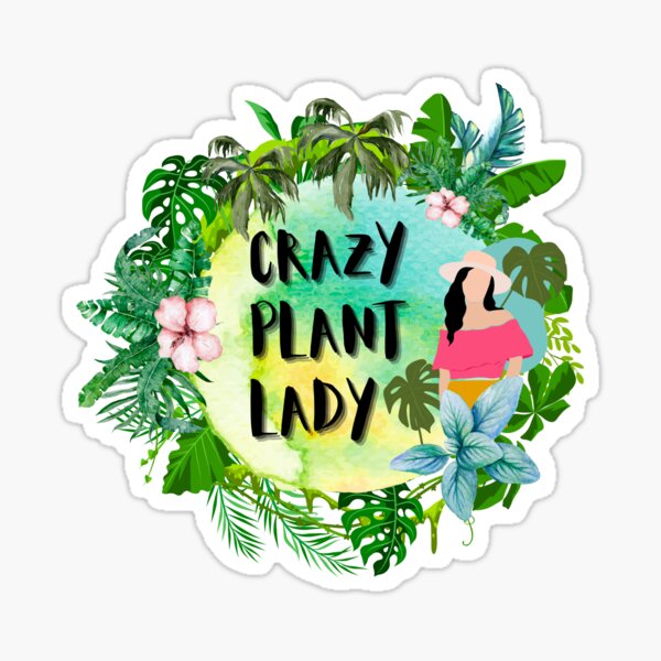 Item preview, Crazy Plant Lady designed and sold by Wennebabs.