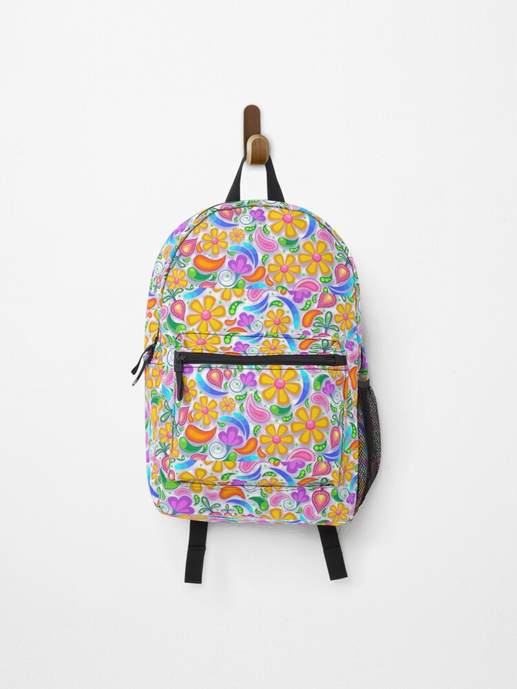 Thumbnail 1 of 3, Backpack, Flowers Di designed and sold by Rwadkar.
