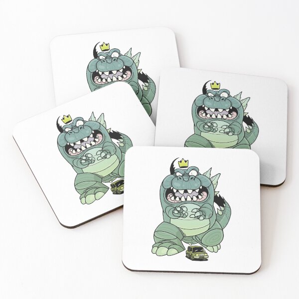 Item preview, Dinosaur Chasing A Car designed and sold by Wachi-A.