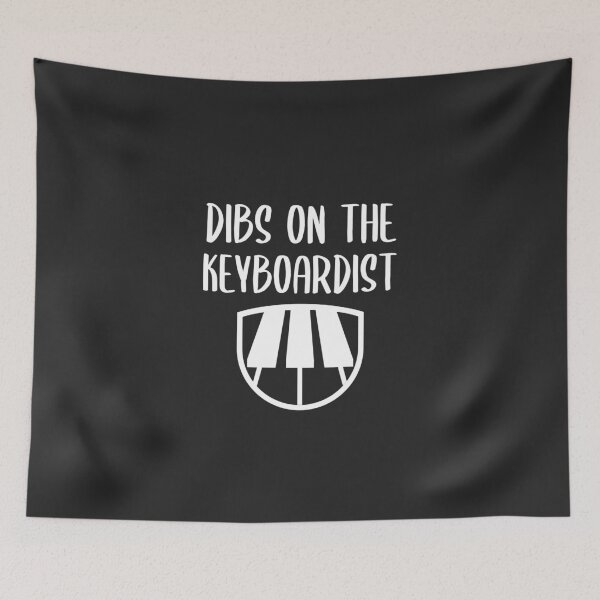 Item preview, Dibs On The Keyboardist Band Gift designed and sold by EricJP.