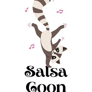 Artwork thumbnail, Salsa Coon - Racoon by MerchActually