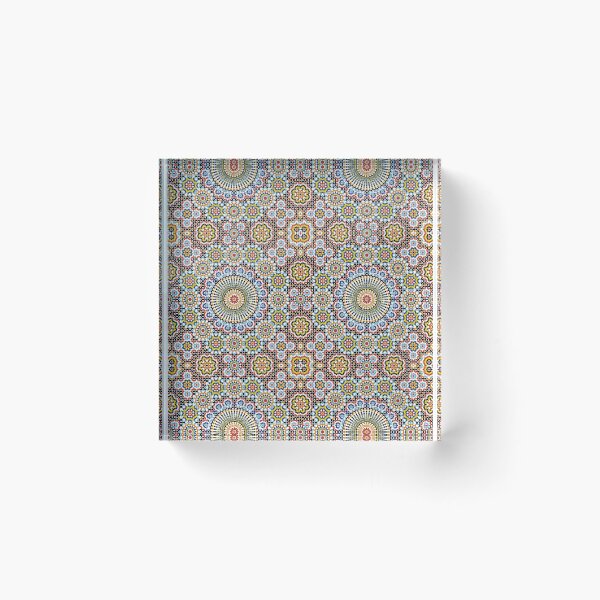 Item preview, geometric morrocan mosaic - pattern - tile designed and sold by tshirtprod.