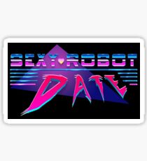 Sexy Robot Date Sticker
