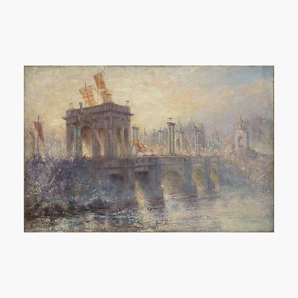 Item preview, Princes Bridge - Frederick McCubbin designed and sold by themasters.