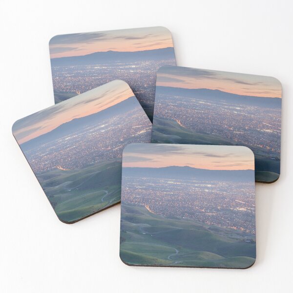 Item preview, Silicon Valley and Green Hills at Dusk designed and sold by yhelfman.