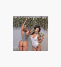 Cannabis Girls Art Board