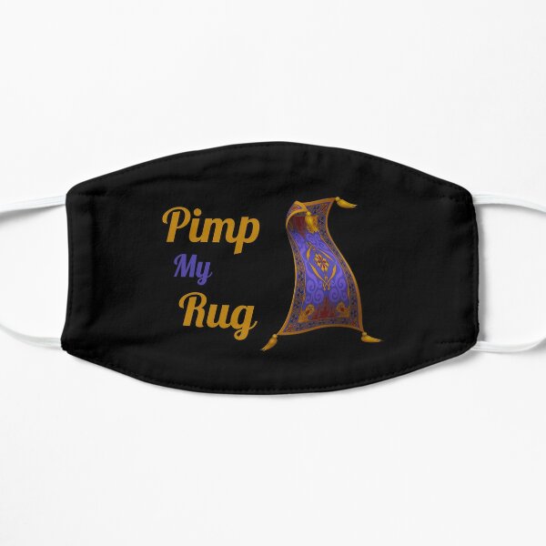 Pimp my rug. Aladdin magic carpet black Sticker for Sale by daguilon