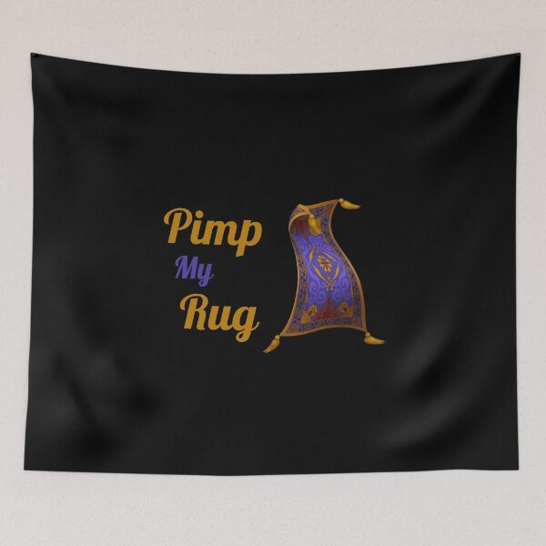 Item preview, Pimp my rug. Aladdin magic carpet black designed and sold by daguilon.