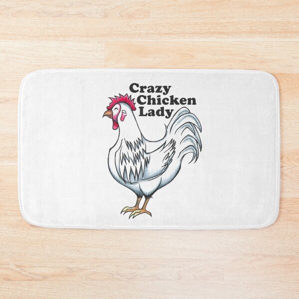 Item preview, Happy Hen - Crazy Chicken Lady designed and sold by The White Bat.