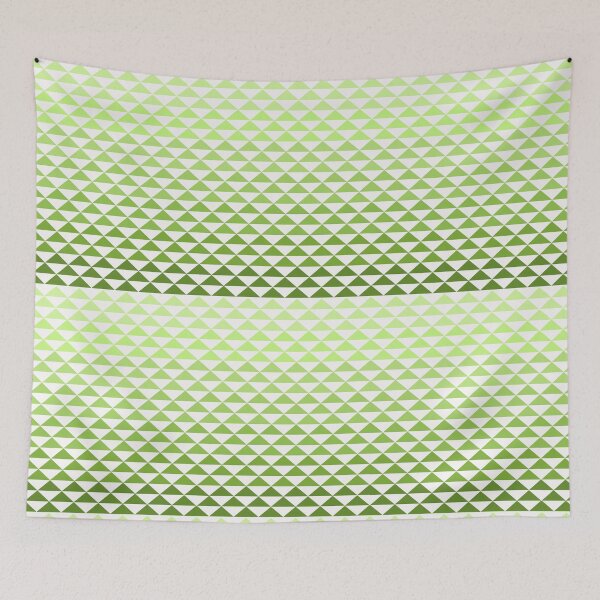 Item preview, Nez Perce Tribee Green Triangles designed and sold by Lawrence  Knutsson.